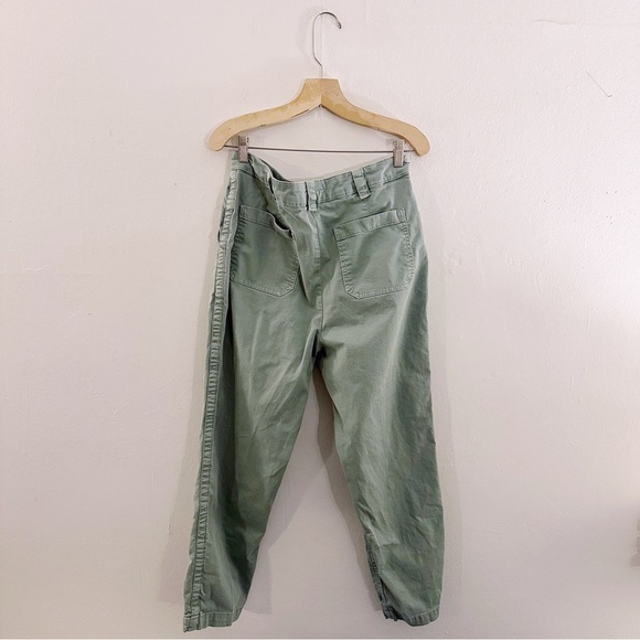 Boden Cotton Straight Leg Pants Mint Green Casual - Picture 4 of 7